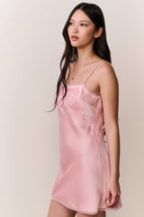 Mirelis Lace Bow Crepe Mini Dress | Loveshackfancy discount