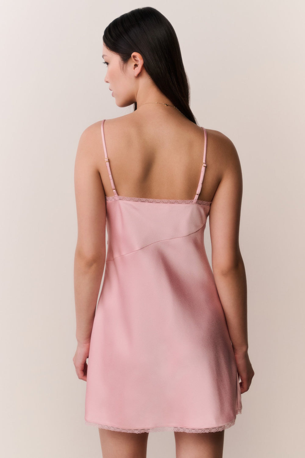 Mirelis Lace Bow Crepe Mini Dress | Loveshackfancy discount