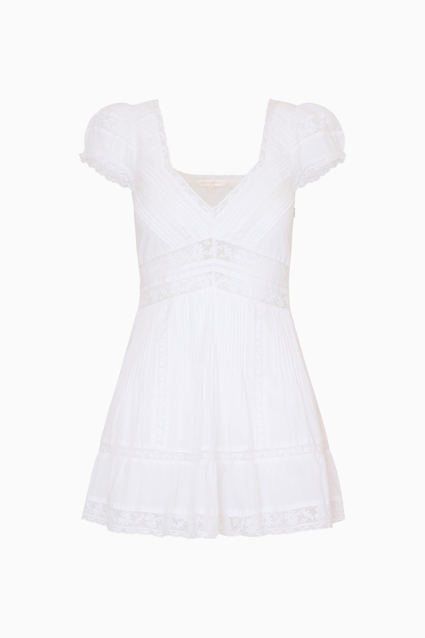 Edena Cotton Victorian Mini Dress | Loveshackfancy US