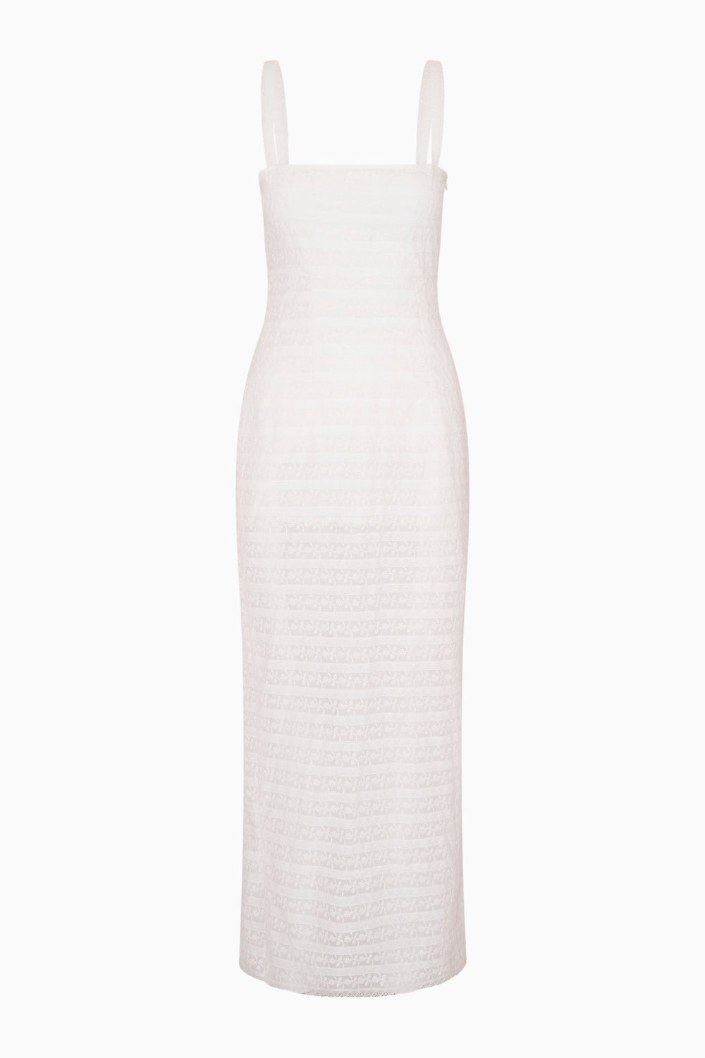 Verna Lace Stripe Midi Dress | Loveshackfancy on sale