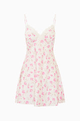 Lorinda Heirloom Print Mini Slip Dress | Loveshackfancy near me
