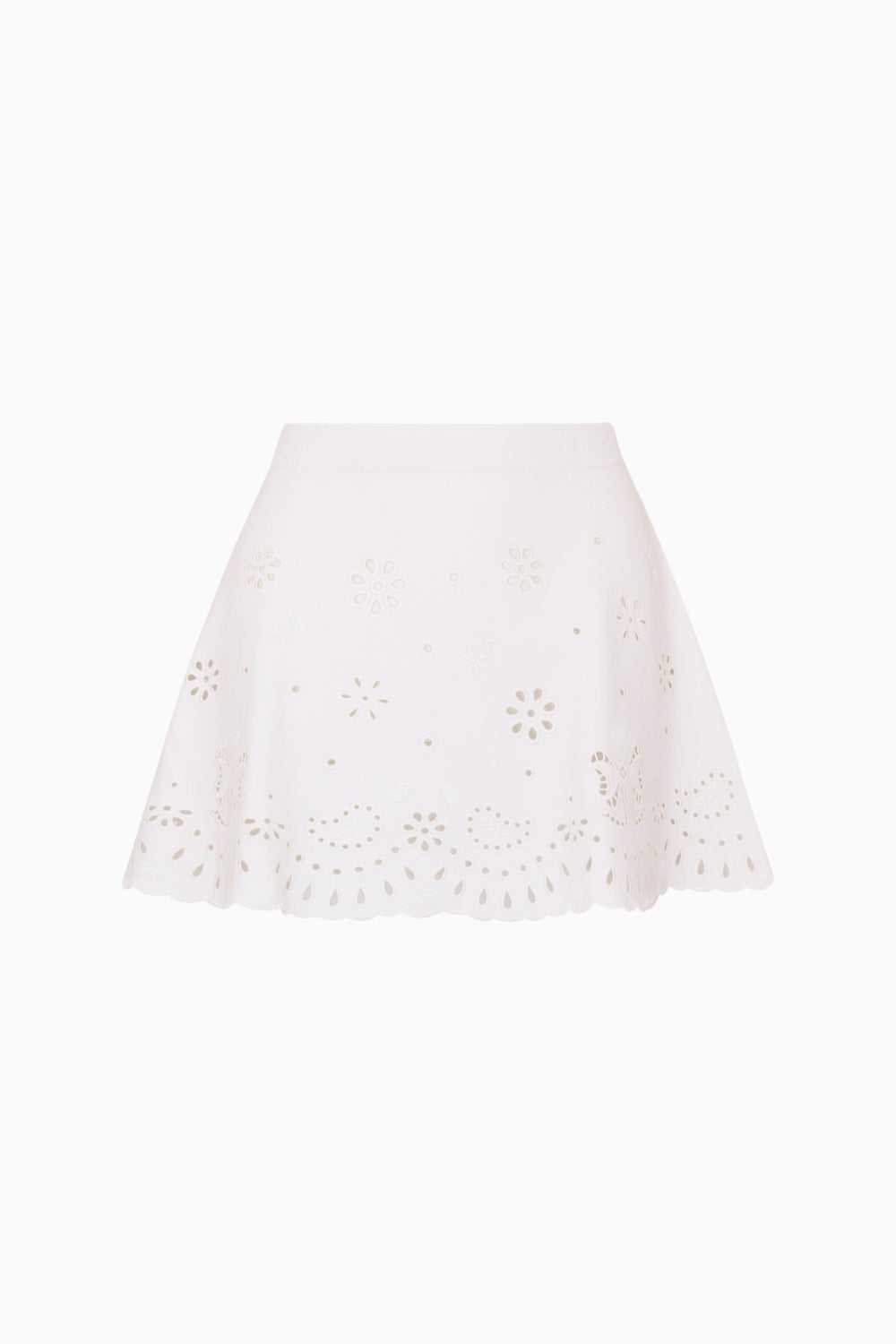 Glindy Knit Bandana Eyelet Mini Skirt | Loveshackfancy outlet