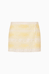 Valerian Cotton Victorian Mini Skirt | Loveshackfancy sale