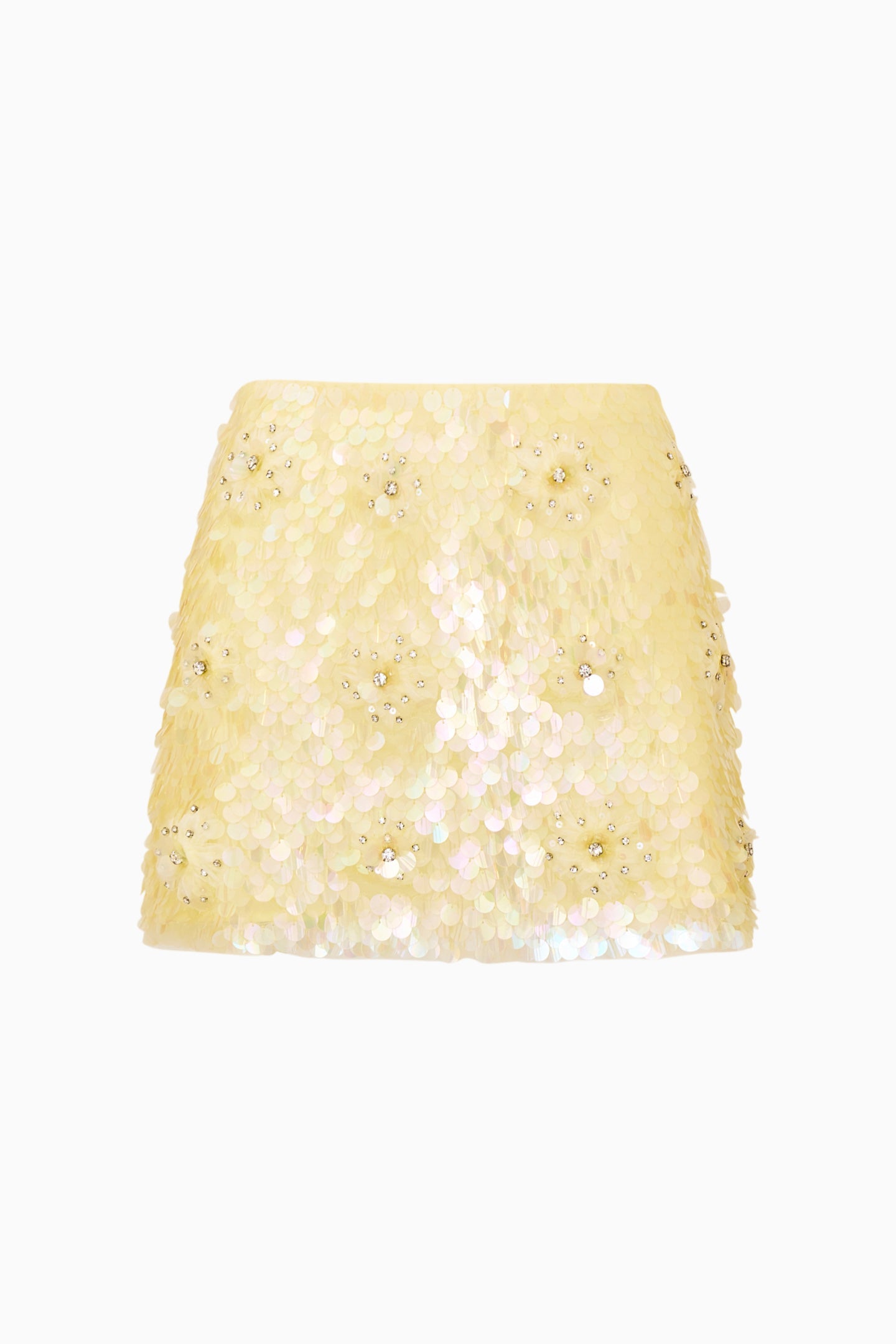 Kailini Flower Sequin Mini Skirt | Loveshackfancy on sale