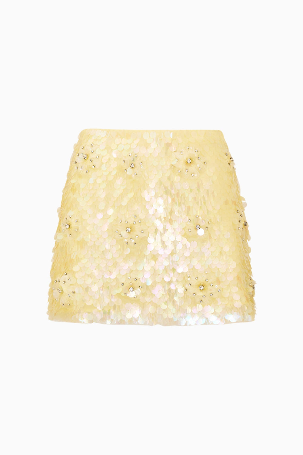 Kailini Flower Sequin Mini Skirt | Loveshackfancy on sale