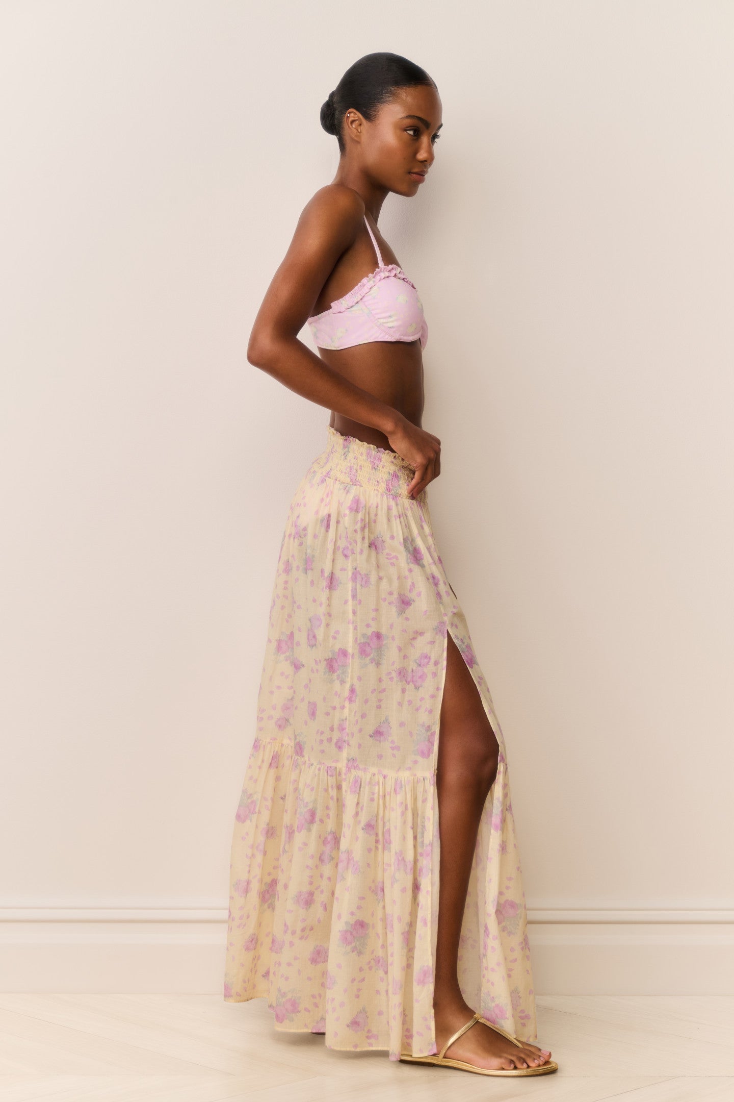 Umber Cotton Maxi Cover-Up Skirt | Loveshackfancy online