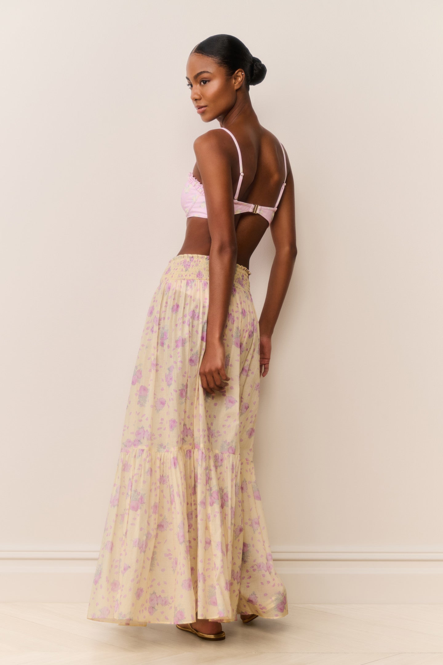 Umber Cotton Maxi Cover-Up Skirt | Loveshackfancy online