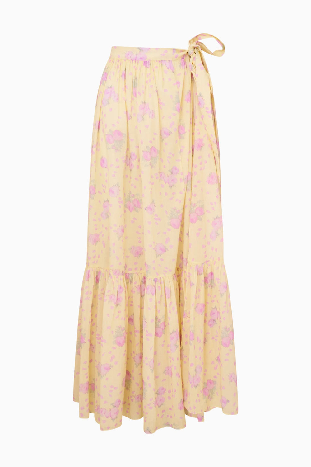 Umber Cotton Maxi Cover-Up Skirt | Loveshackfancy online