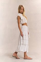 Donna Heritage Midi Skirt | Loveshackfancy for sale