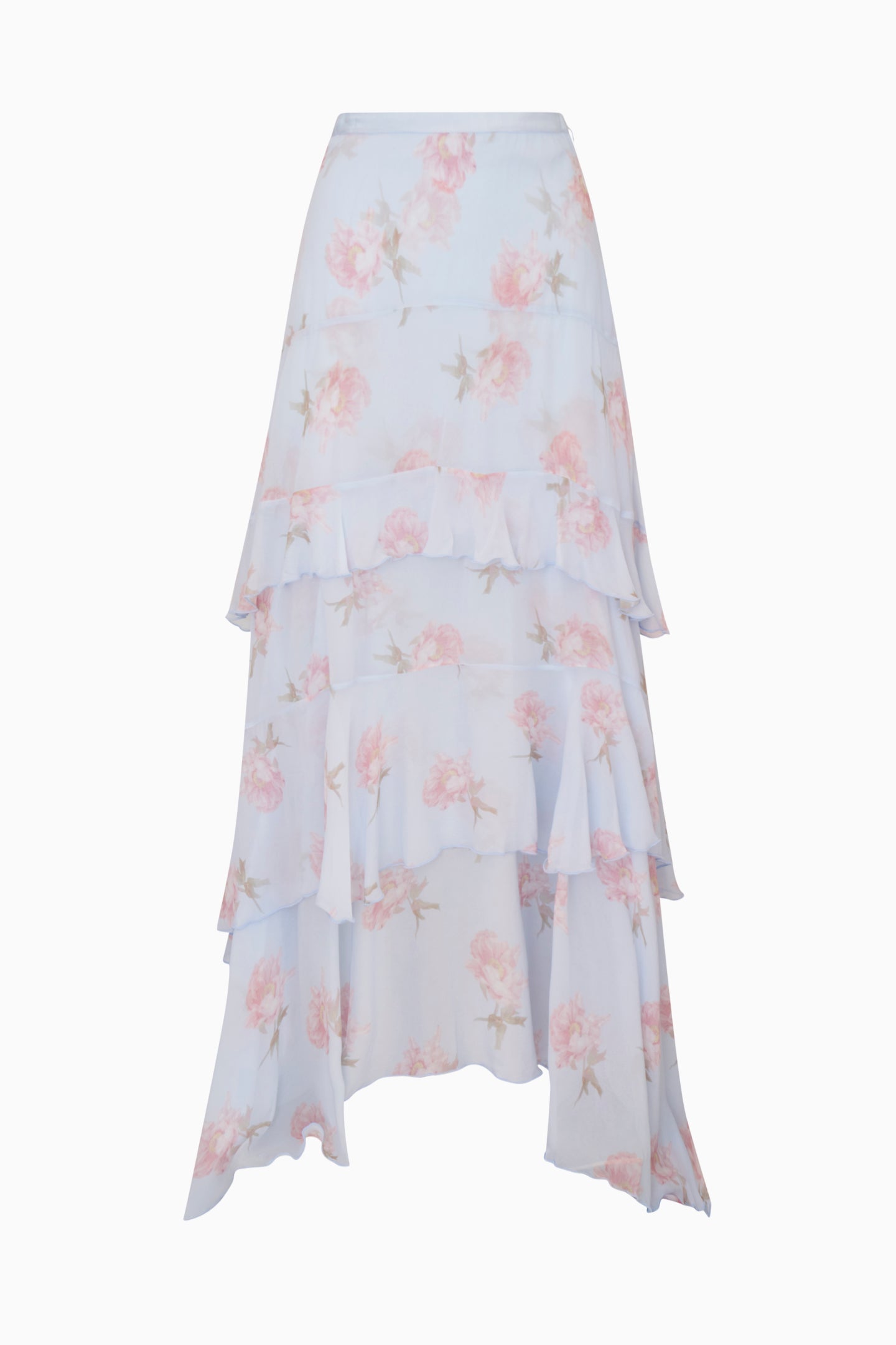 Soleia Floral Chiffon Maxi Skirt | Loveshackfancy outlet