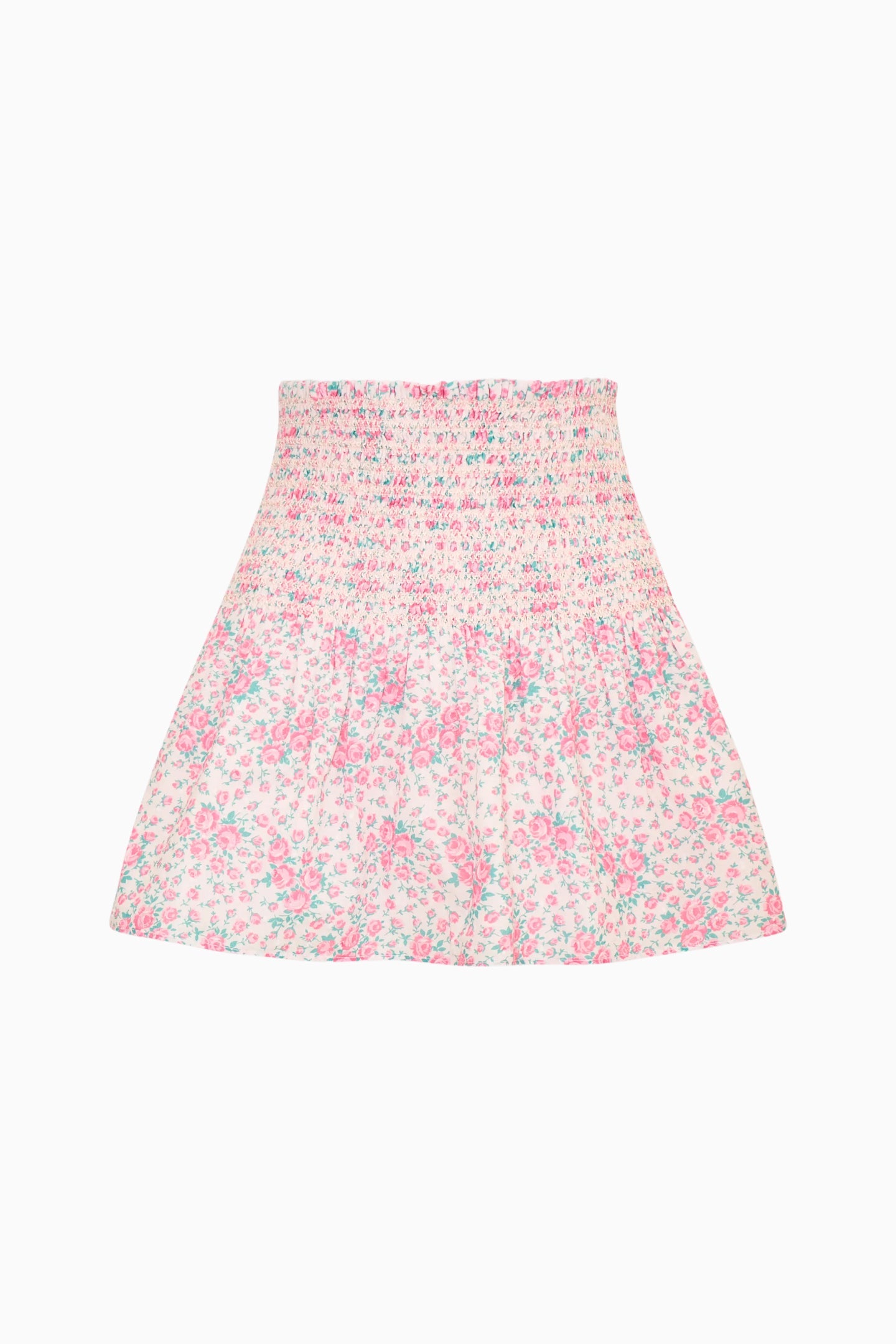 Re-Edition Misty Floral Cotton Mini Skirt | Loveshackfancy sale
