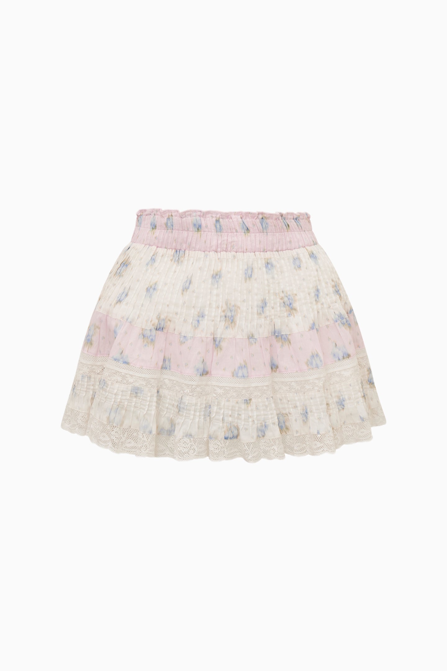 Gloriana Cotton Mixed Print Mini Skirt | Loveshackfancy for sale