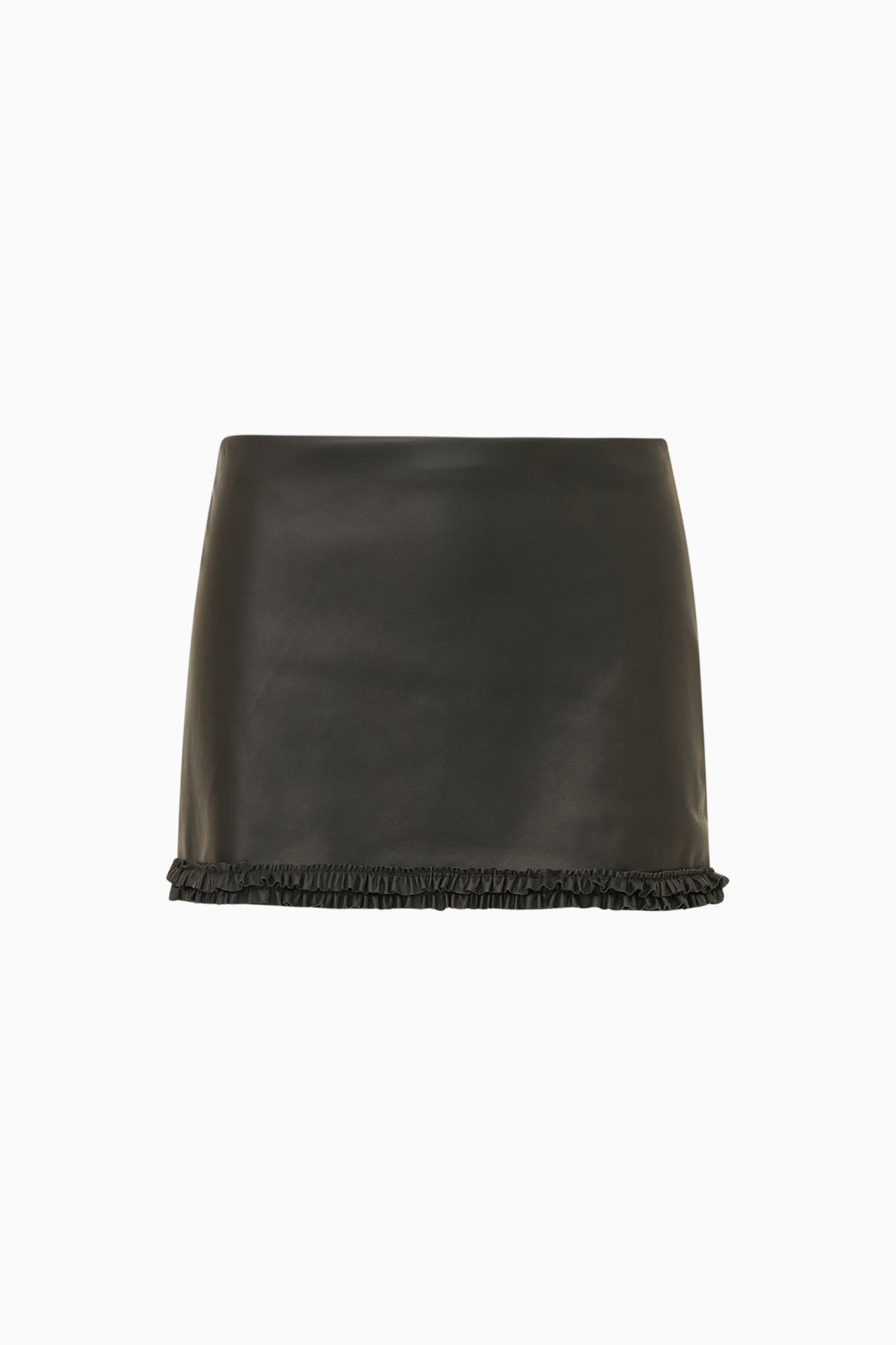 Noala Faux Leather Mini Skirt | Loveshackfancy discount