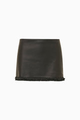 Noala Faux Leather Mini Skirt | Loveshackfancy discount