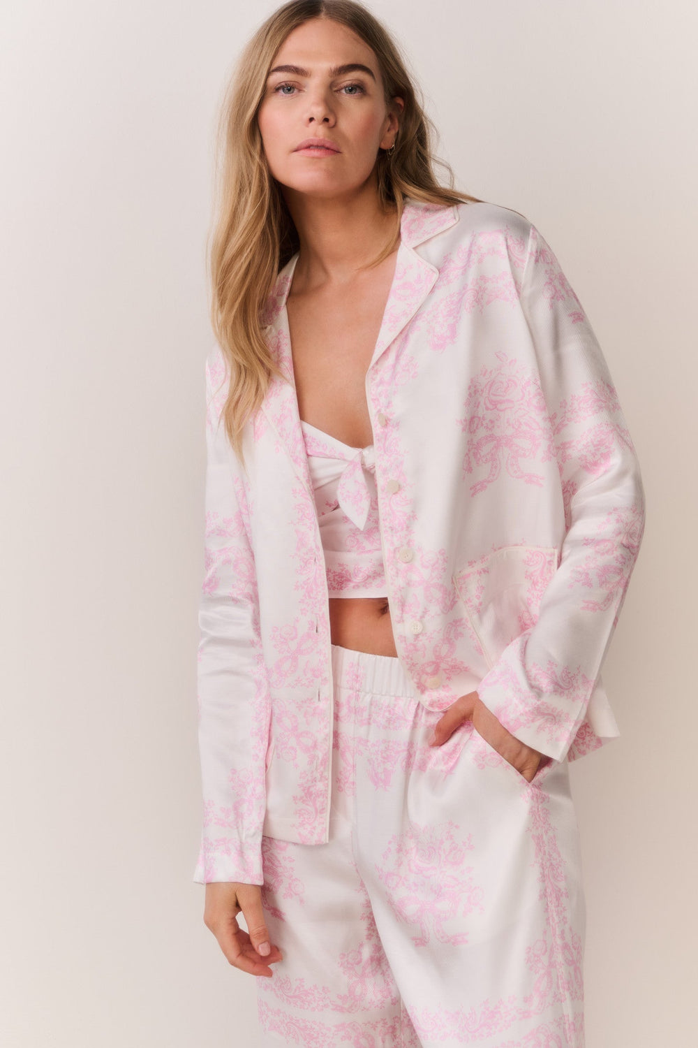 Renetta Bandana Toile Print Shirt | Loveshackfancy online