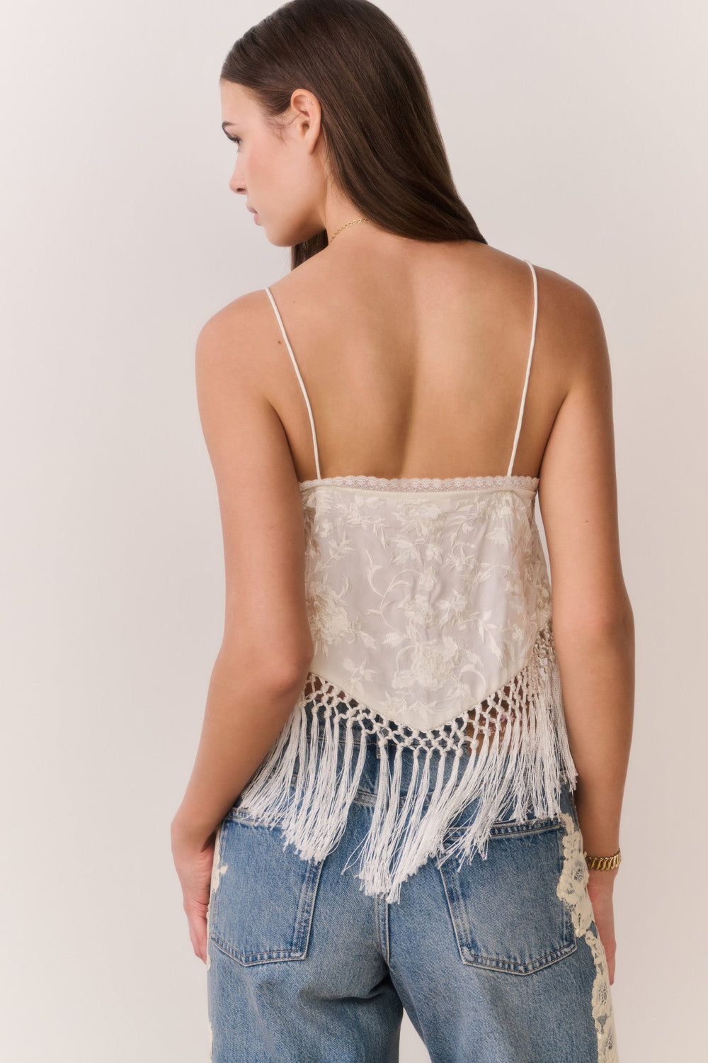 Annemarie Fringe Crop Top | Loveshackfancy on sale