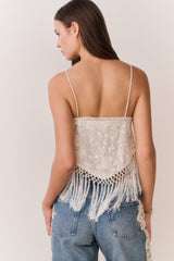 Annemarie Fringe Crop Top | Loveshackfancy on sale