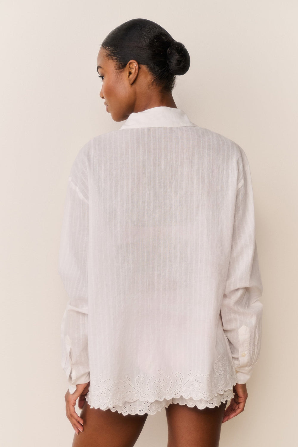 Montane Embroidered Cotton Shirt | Loveshackfancy discount