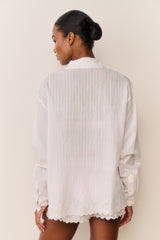 Montane Embroidered Cotton Shirt | Loveshackfancy discount