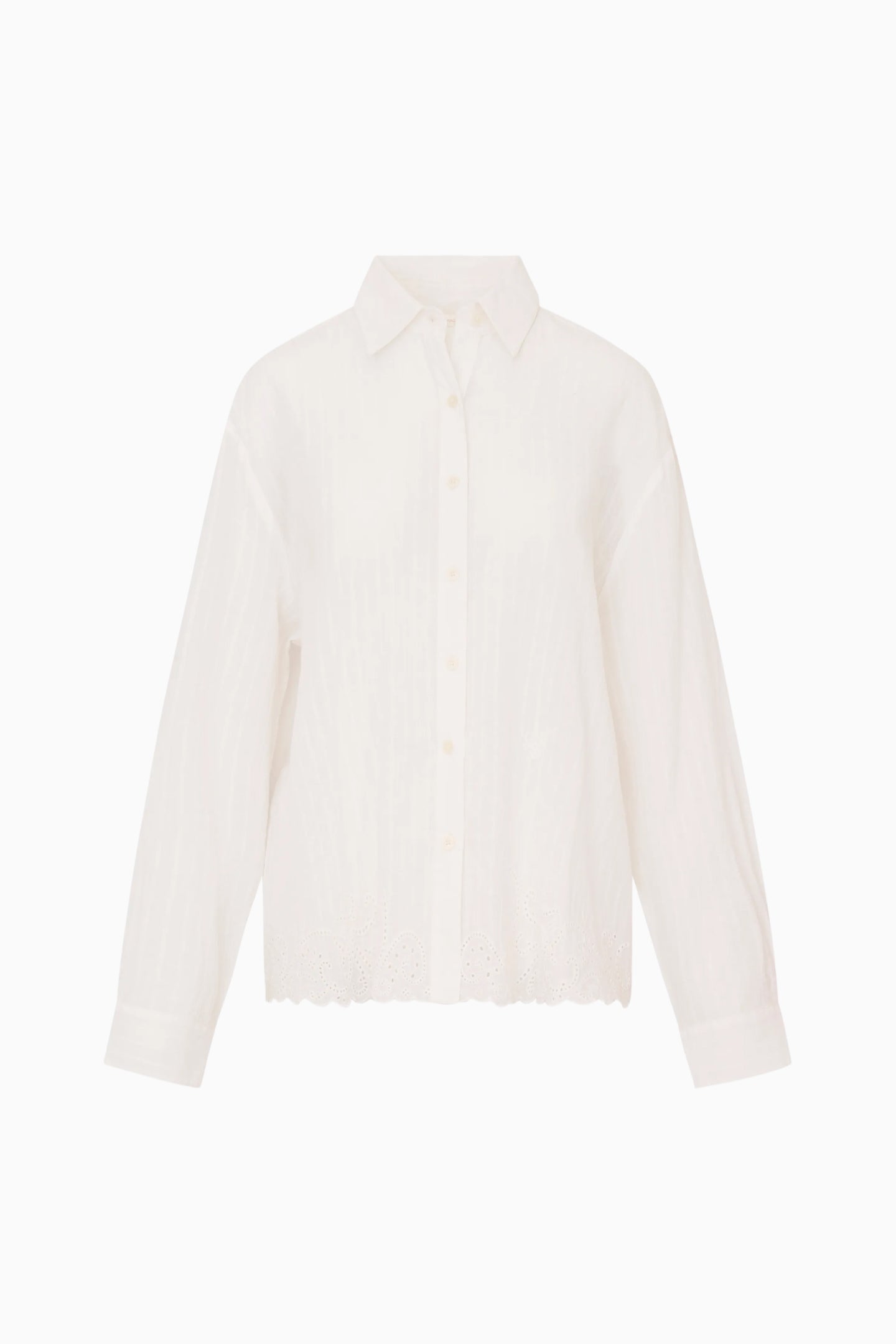 Montane Embroidered Cotton Shirt | Loveshackfancy discount
