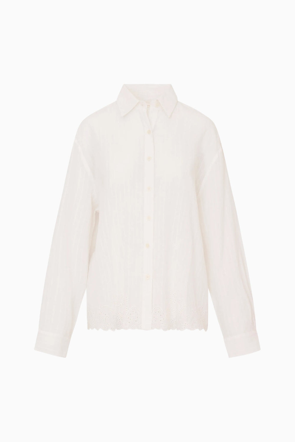 Montane Embroidered Cotton Shirt | Loveshackfancy discount