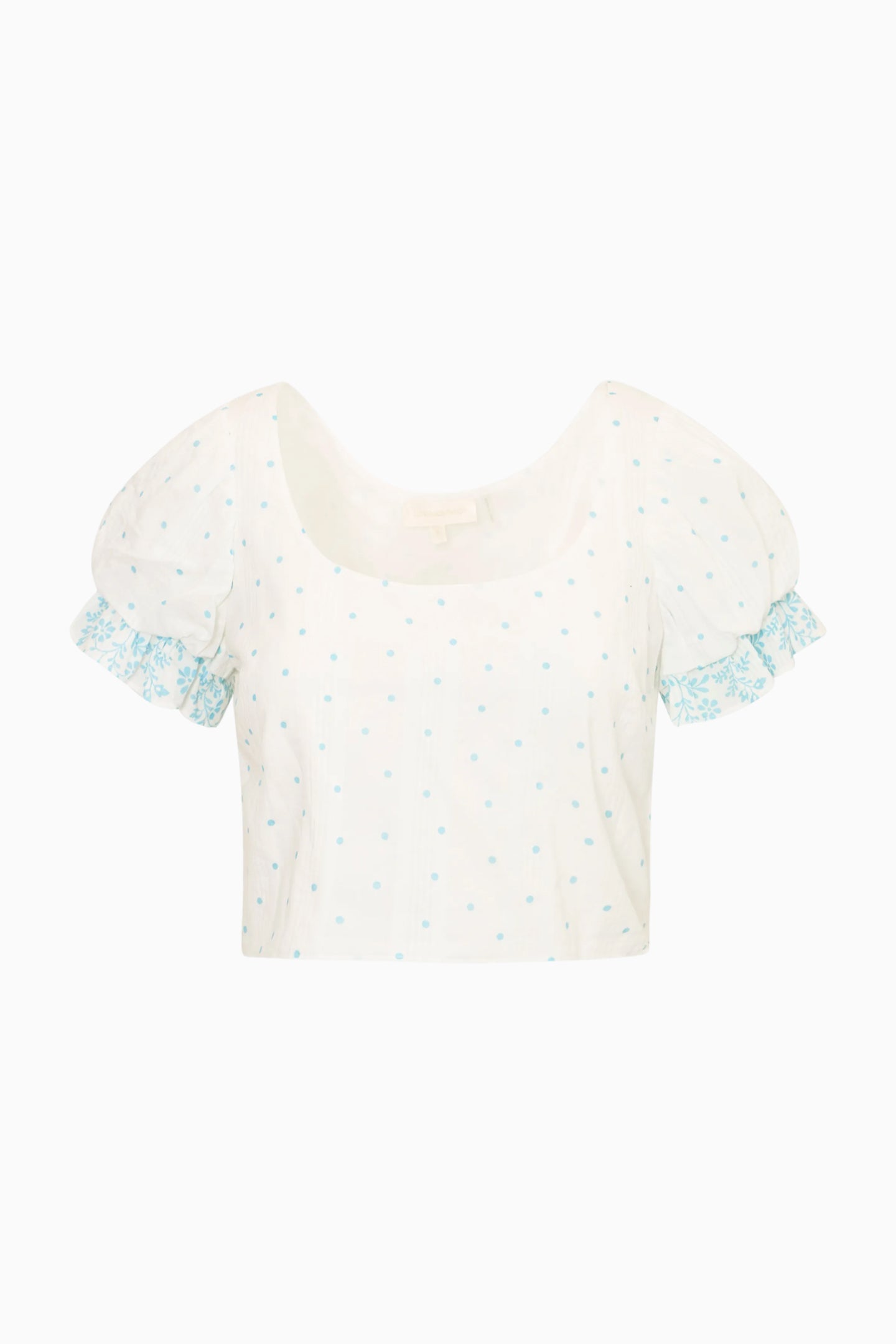 Re-Edition Christine Cotton Polkadot Top | Loveshackfancy for sale