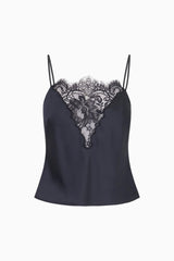Constantina Satin & Lace Top | Loveshackfancy outlet