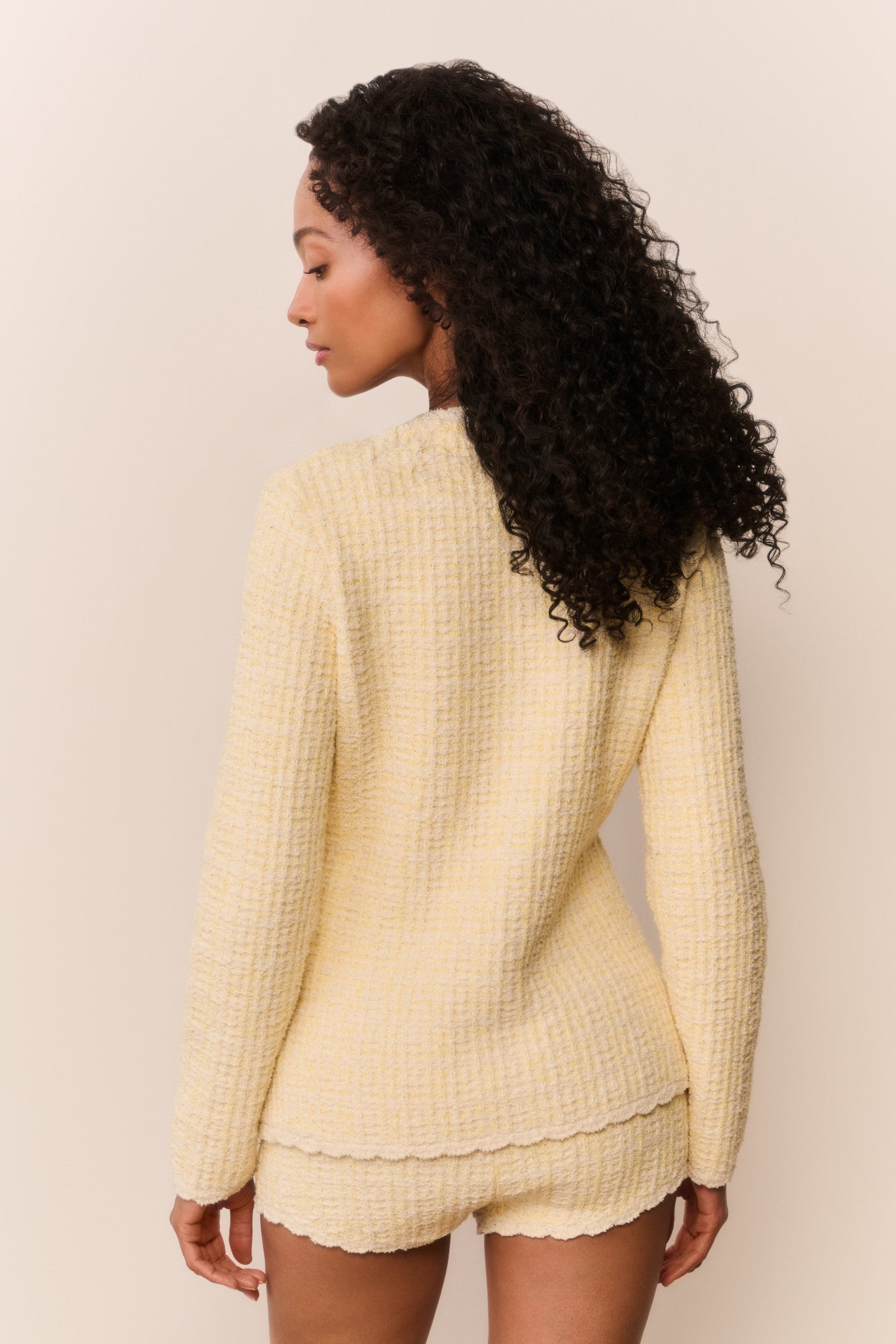 Atlanta Knit Tweed Mini Shorts | Loveshackfancy on sale