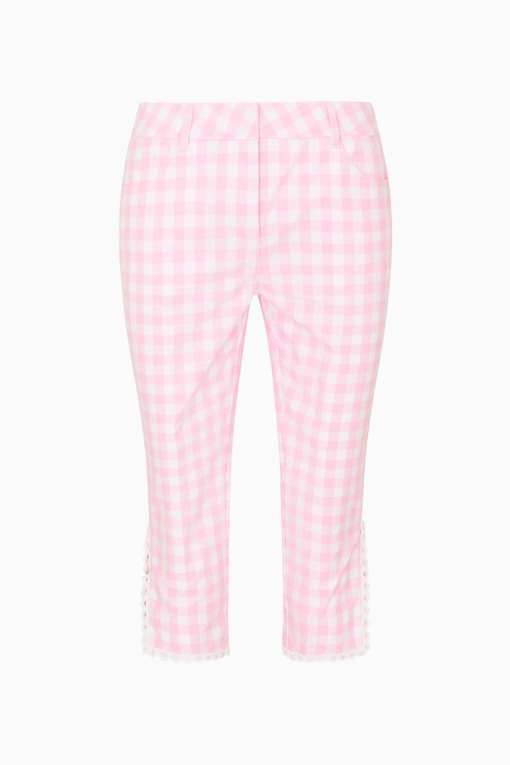 Elarose Gingham Capri Pant | Loveshackfancy sale