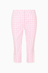 Elarose Gingham Capri Pant | Loveshackfancy sale