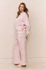 Momo Heart Print Fleece Sweatpant | Loveshackfancy online