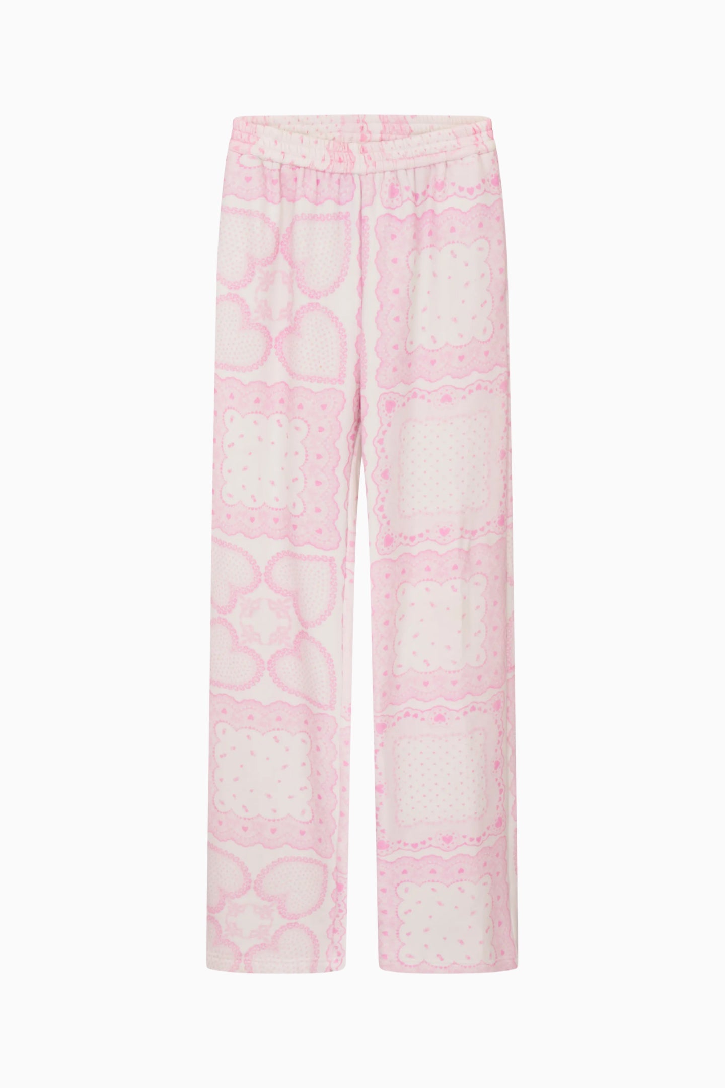 Momo Heart Print Fleece Sweatpant | Loveshackfancy online