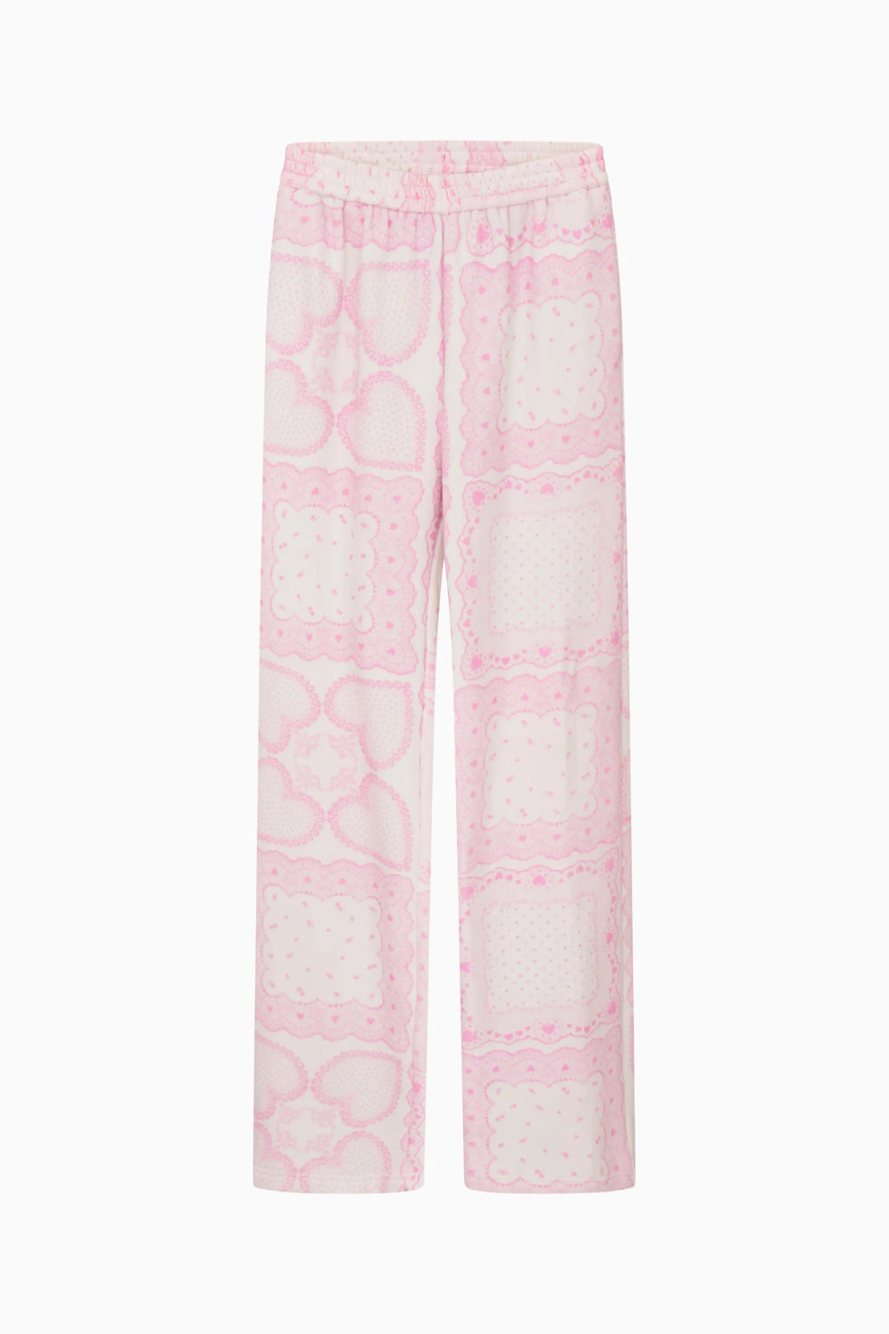 Momo Heart Print Fleece Sweatpant | Loveshackfancy online