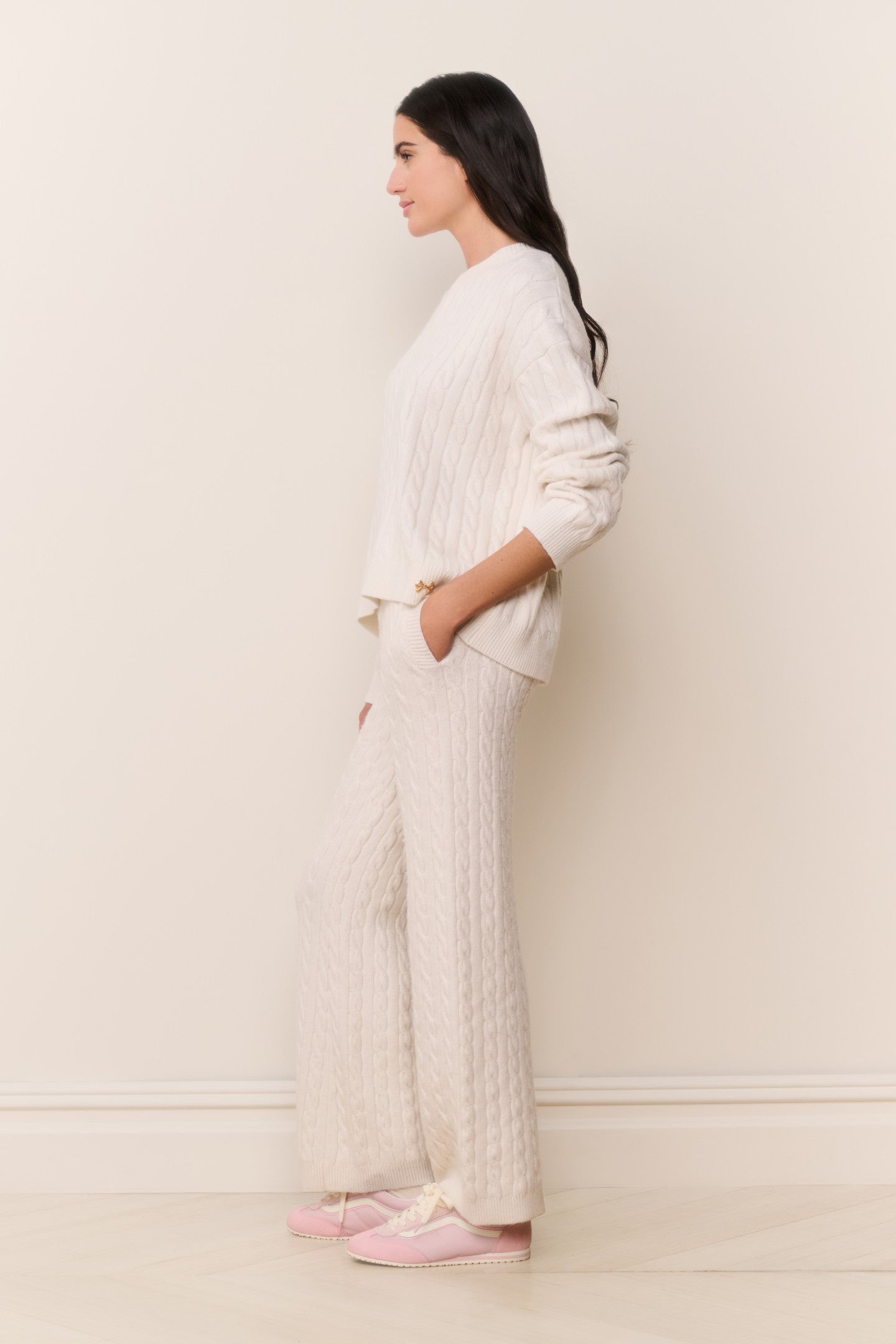 Fraya Cable Knit Lounge Pant | Loveshackfancy outlet