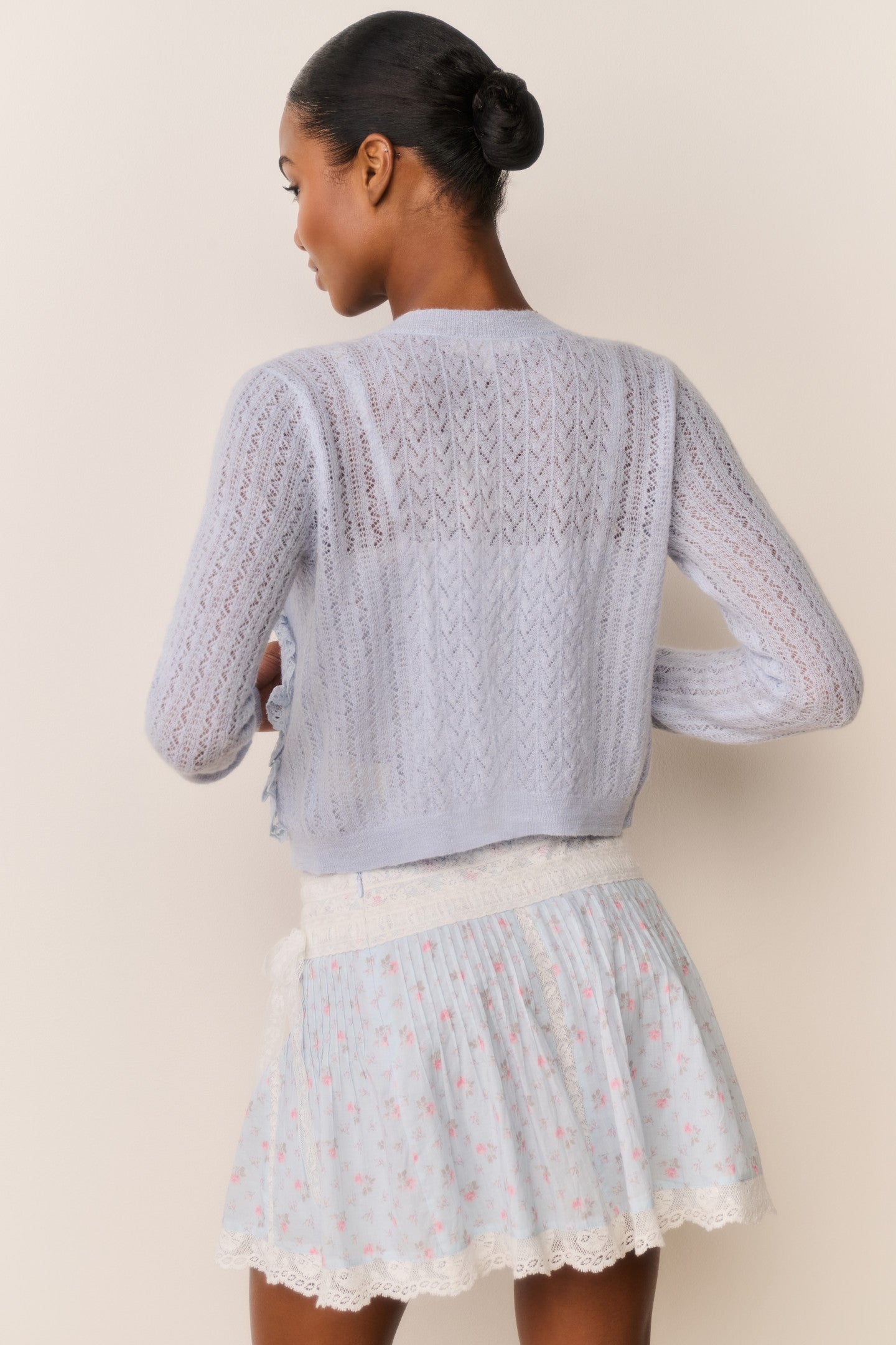 Melisse Eyelet Ruffle Cardigan | Loveshackfancy outlet