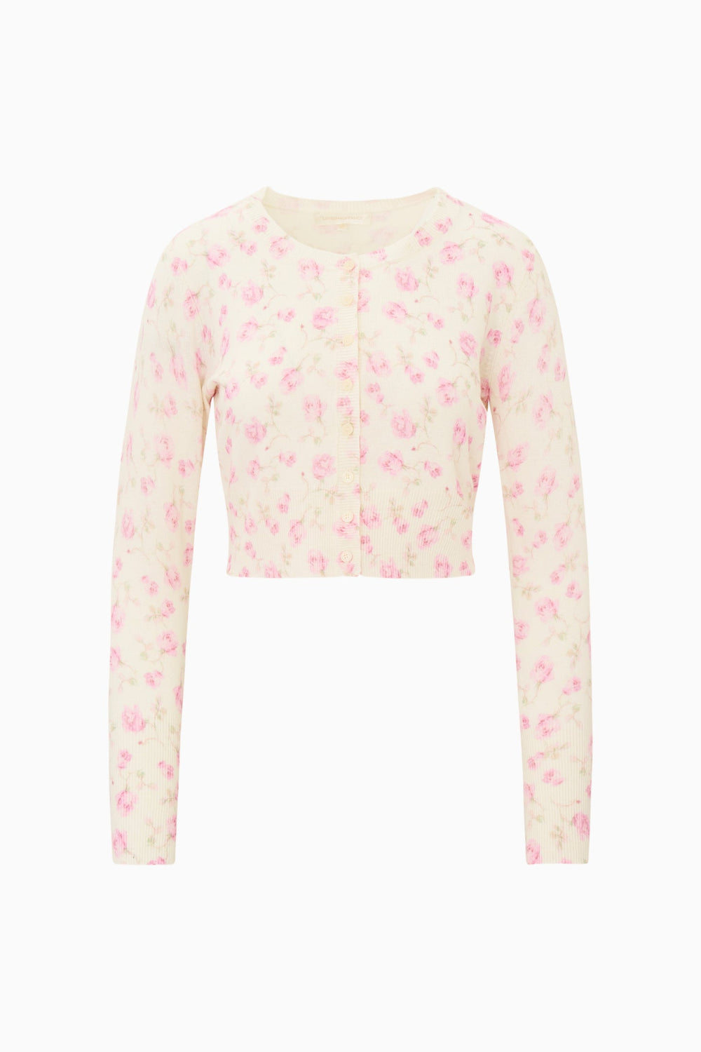 Adeanne Heirloom Print Cotton Cardigan | Loveshackfancy on sale