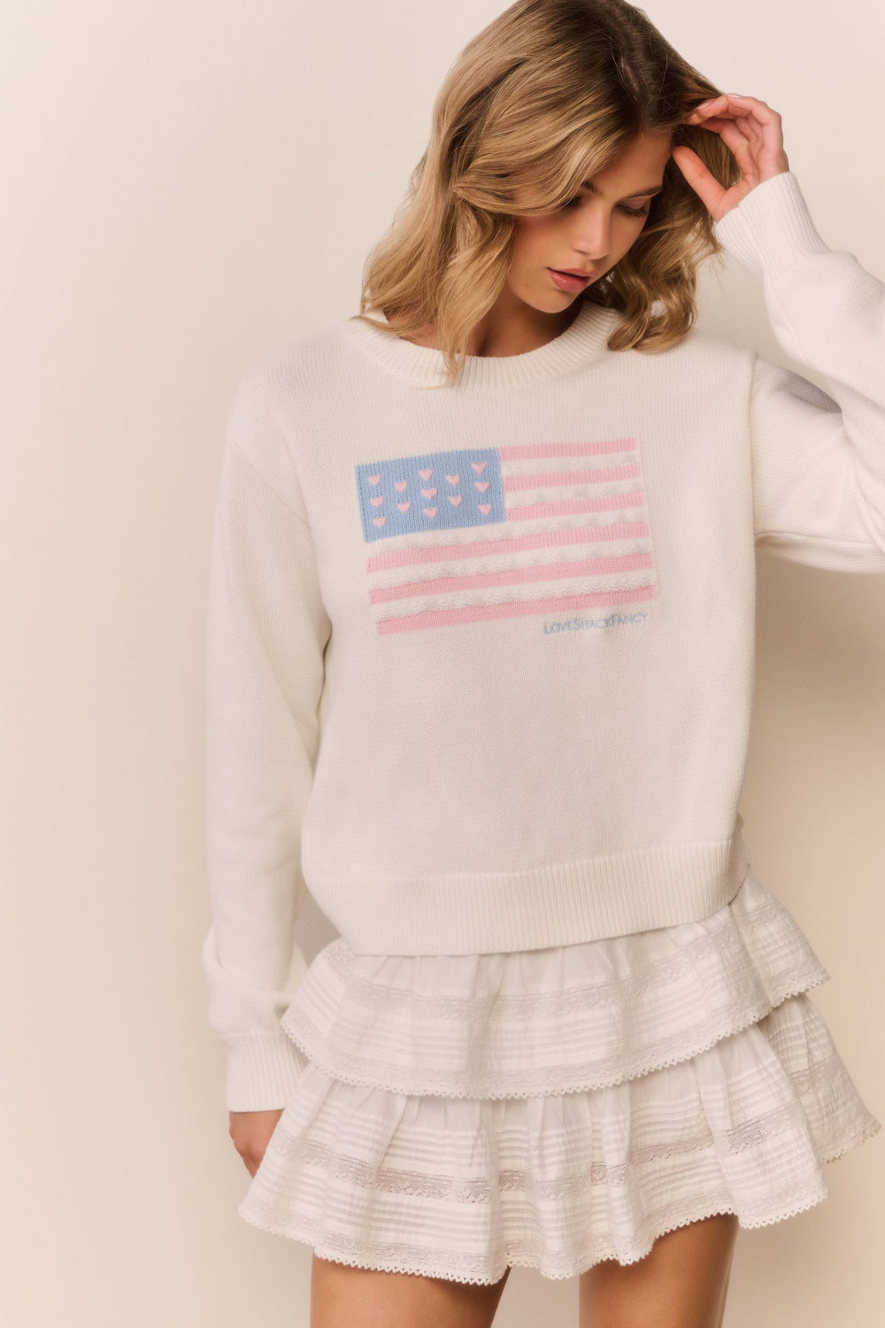 Ty Heritage Flag Pullover | Loveshackfancy near me