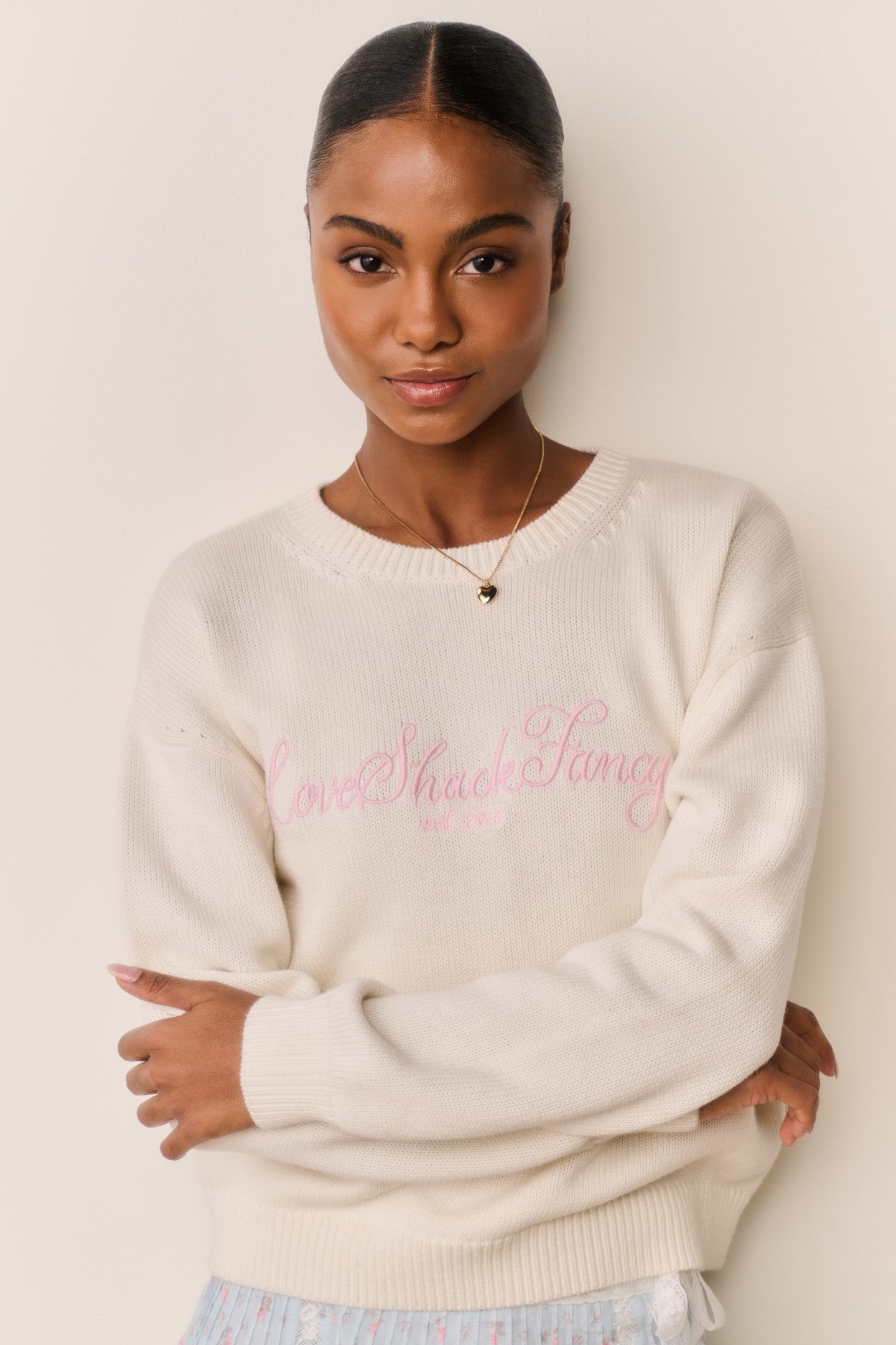 Selman Embroidered Cotton Pullover | Loveshackfancy online