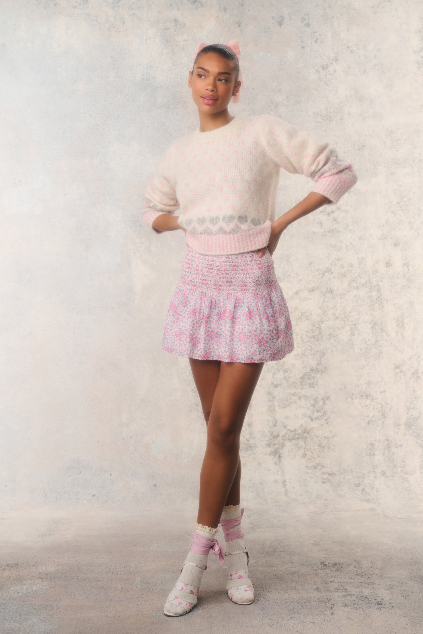 Re-Edition Rosie Alpaca-Blend Pullover | Loveshackfancy US