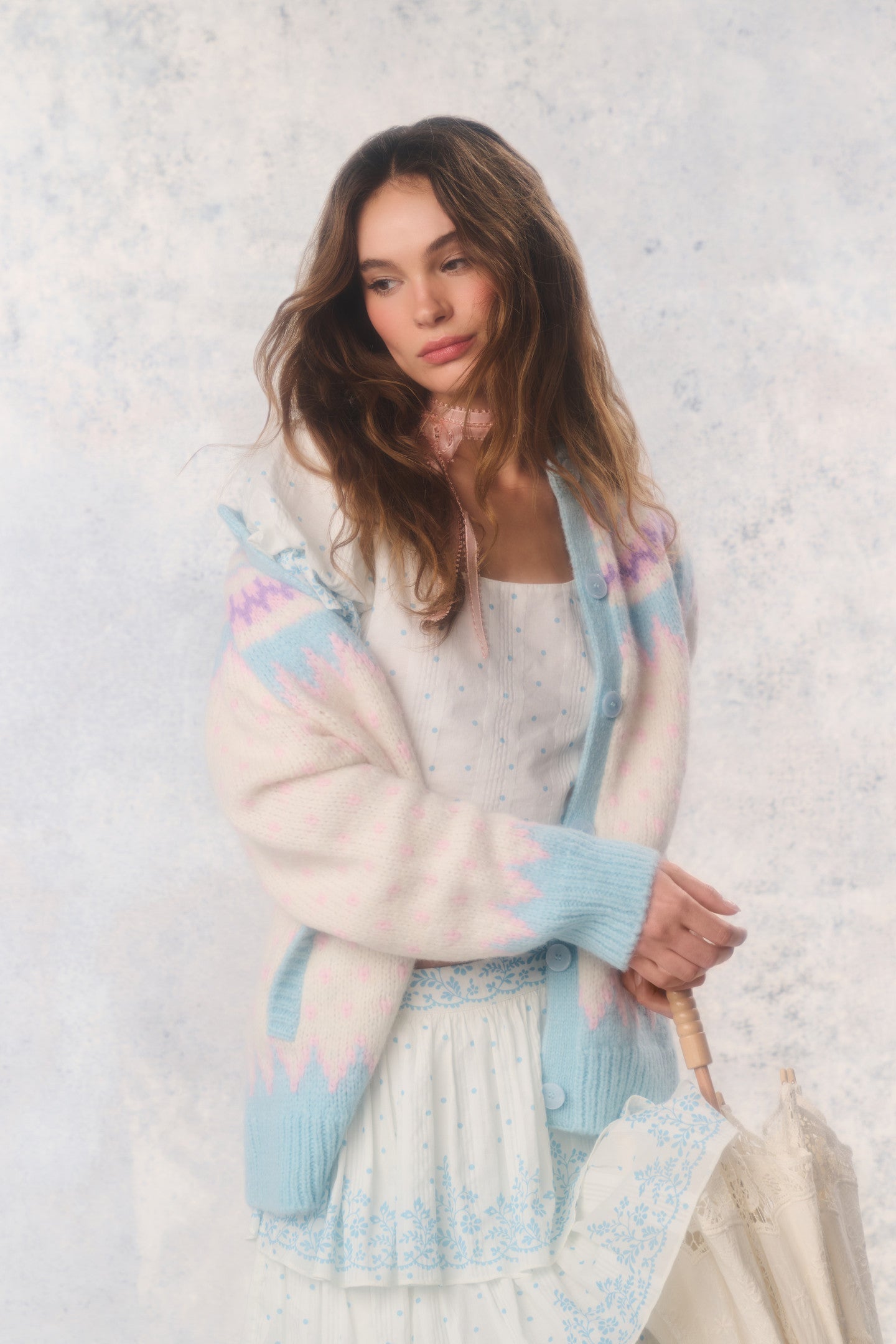 Re-Edition Alpaca-Blend Boyfriend Cardigan | Loveshackfancy online