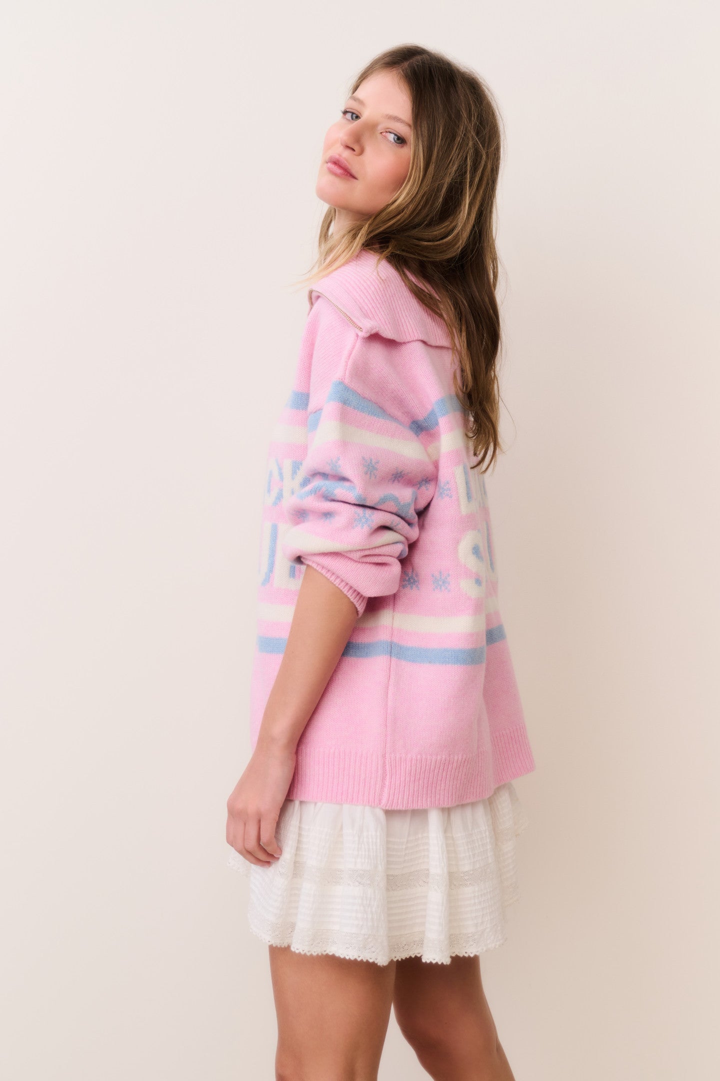 Mitsy Wool Ski Club Sweater | Loveshackfancy discount