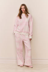 Leila Heart Printed Fleece Pullover | Loveshackfancy sale