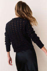 Lilly Alpaca-Blend Bow Cardigan | Loveshackfancy US