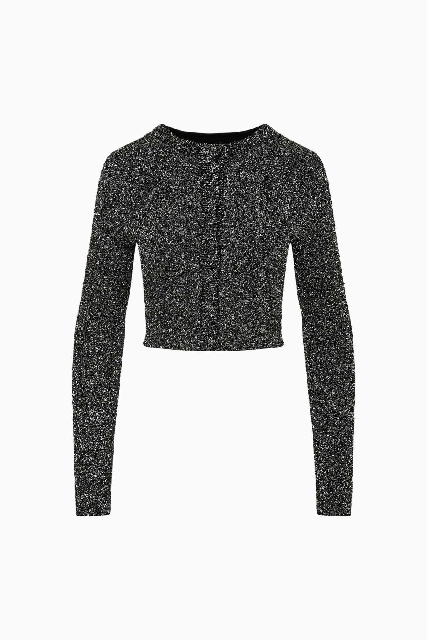 Ferra Sequin Stretch Knit Cardigan | Loveshackfancy sale