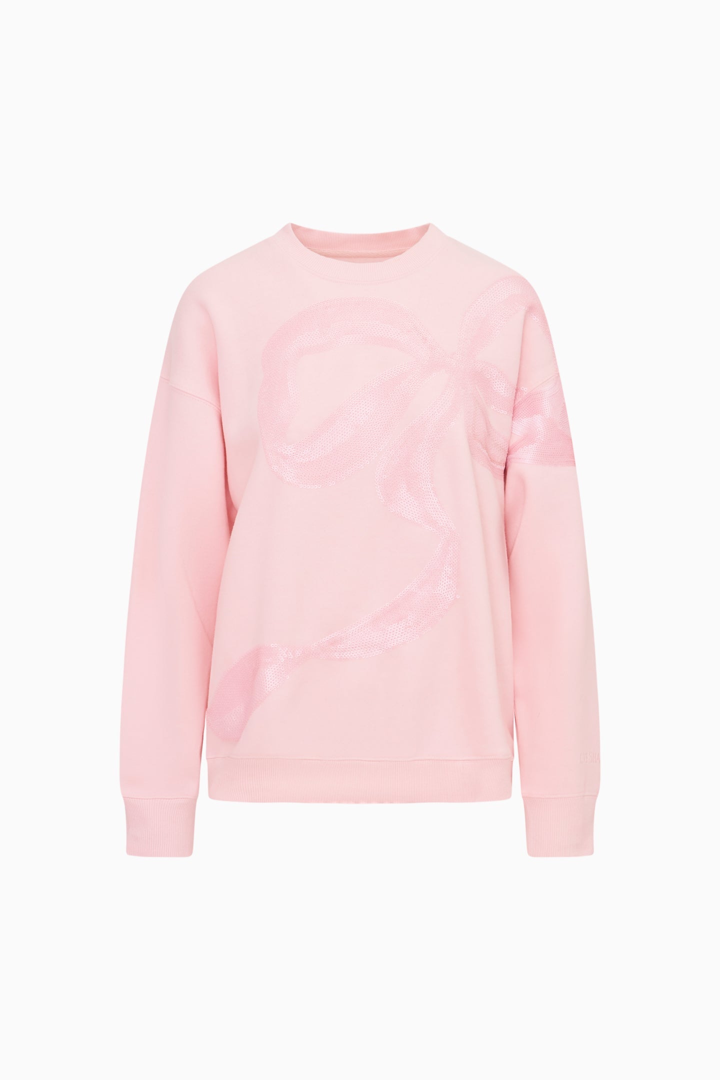 Palo Sequin Bow Fleece Pullover | Loveshackfancy for sale