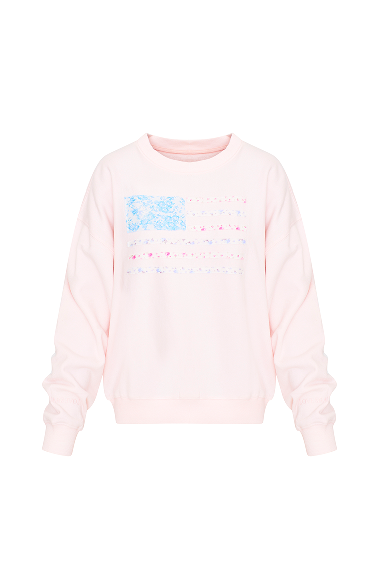 Palo Americana Fleece Pullover | Loveshackfancy US