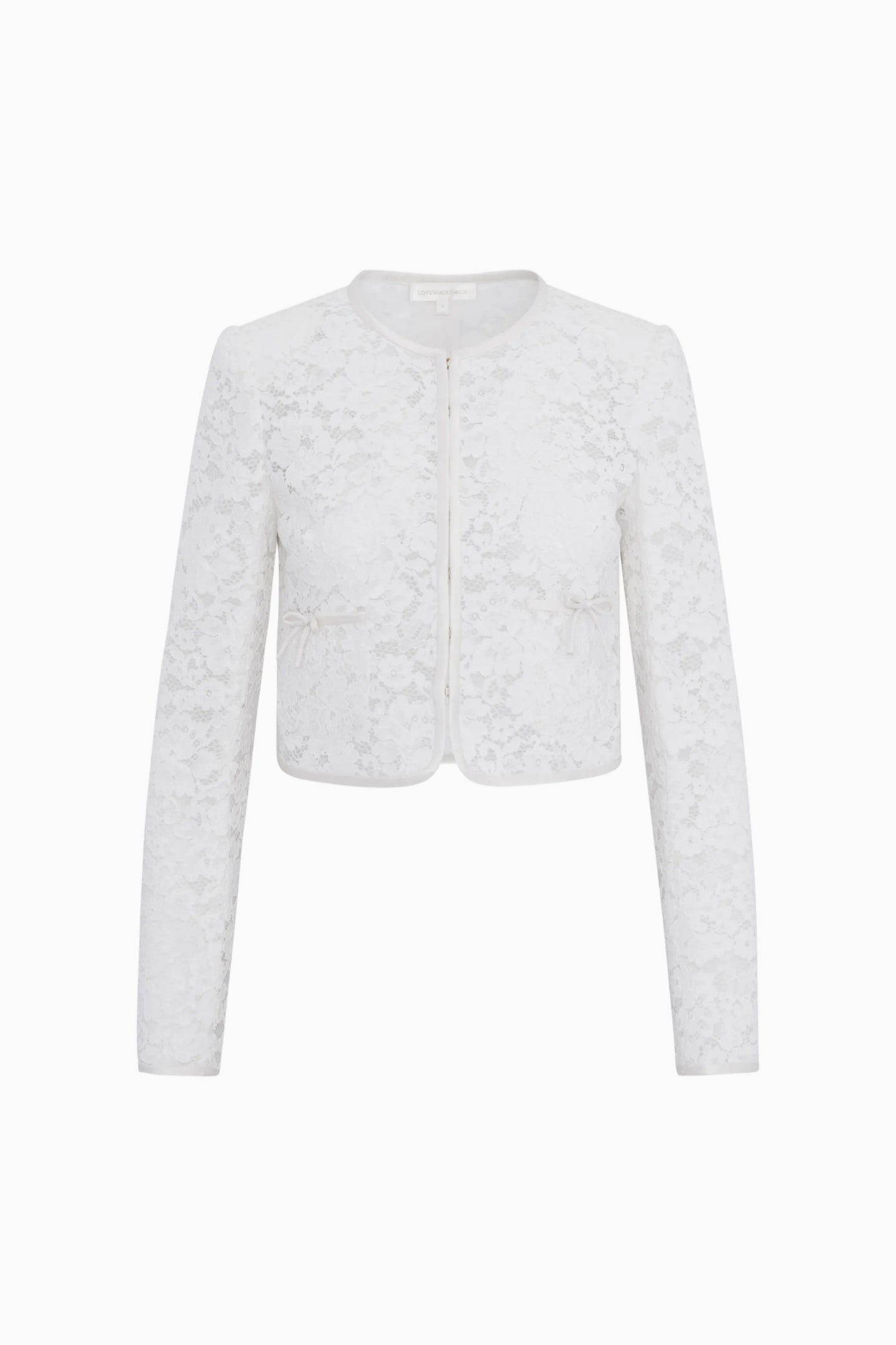 Junetta Cropped Lace Jacket | Loveshackfancy outlet