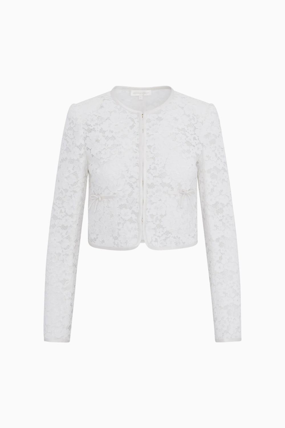 Junetta Cropped Lace Jacket | Loveshackfancy outlet