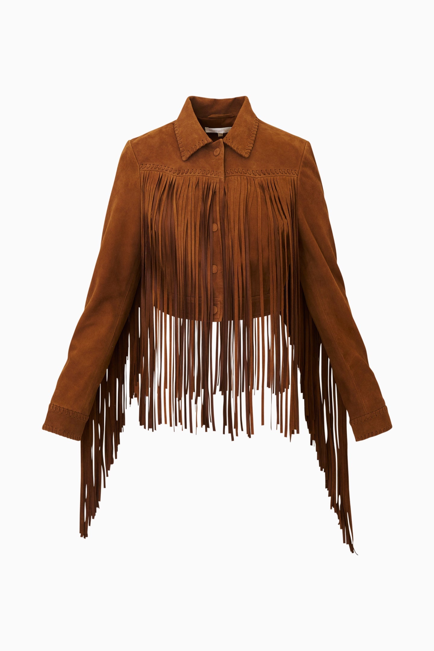 Maelis Suede Fringe Jacket | Loveshackfancy discount
