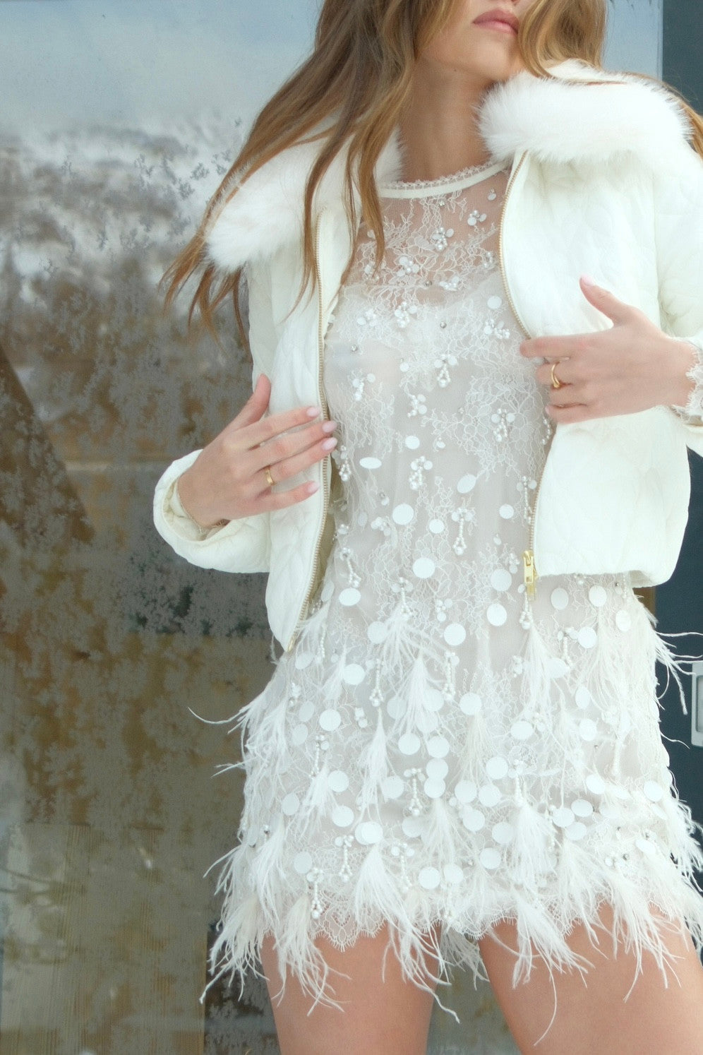 Sandria Heart-Quilted Puffer Jacket | Loveshackfancy near me